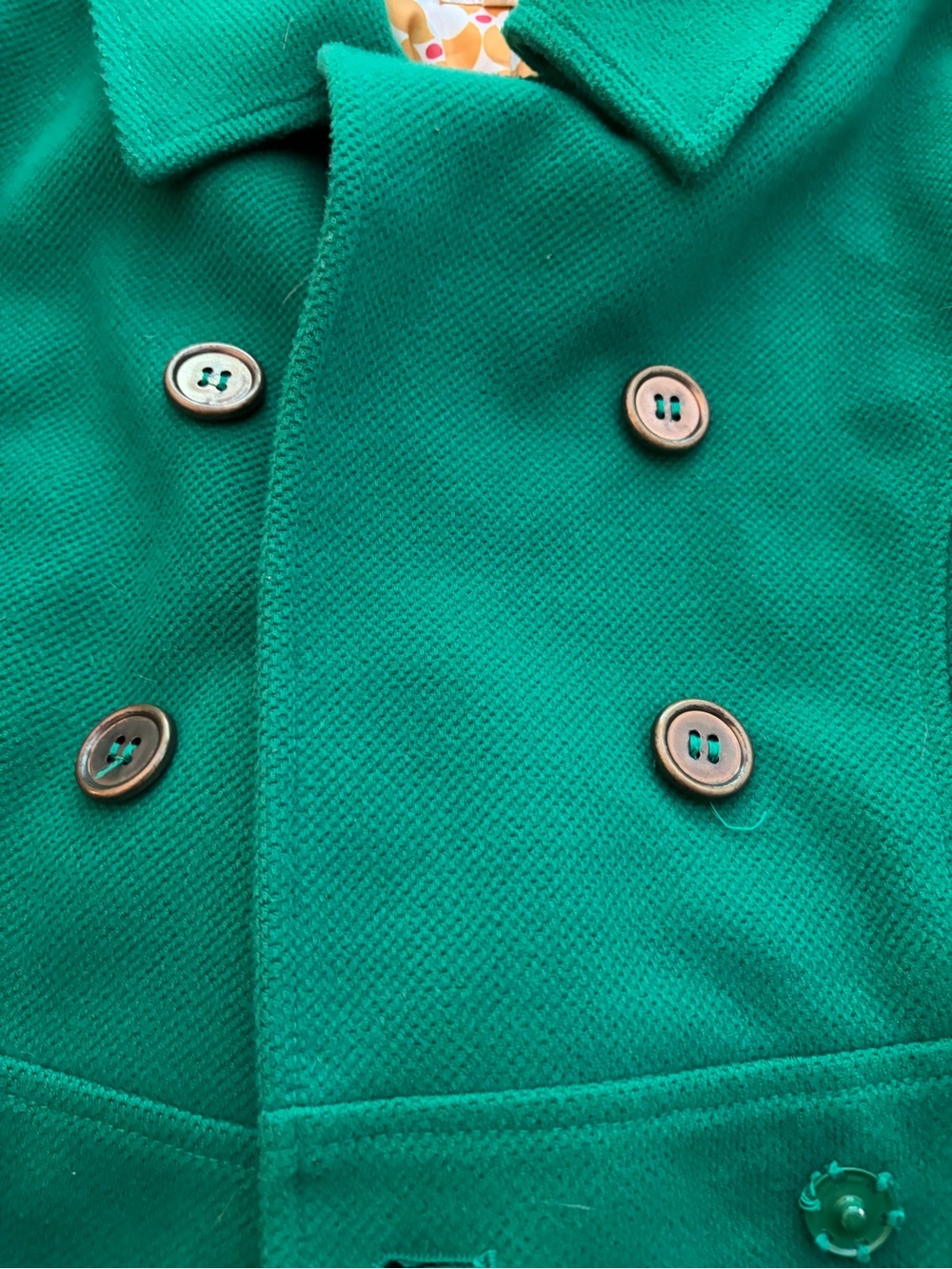 Tulle like new Peacoat - Picture 5 of 7